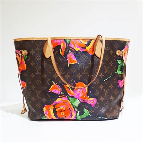 louis vuitton stephen sprouse roses neverfull replica|louis vuitton neverfull roses.